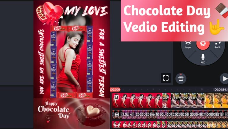 Chocolate Day Video Editing