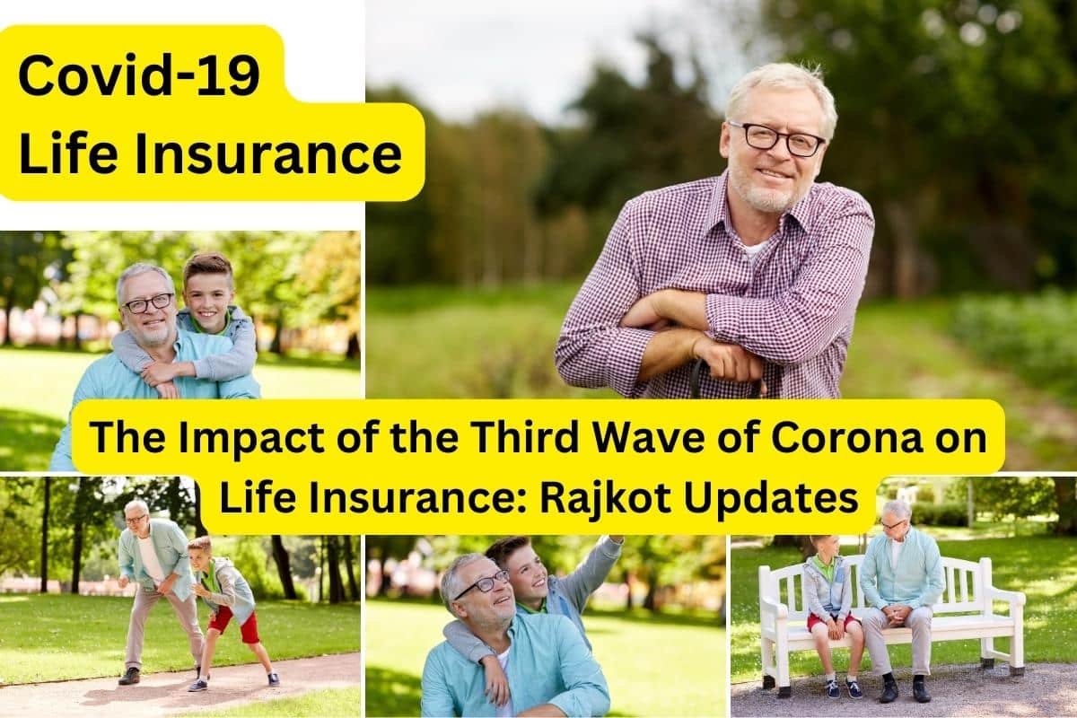 Illustration depicting the impact of the third wave of Corona on life insurance